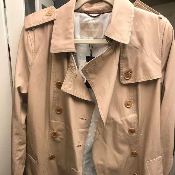*NEW* BANANA REPUBLIC TRENCH COAT - Picture 1 of 5